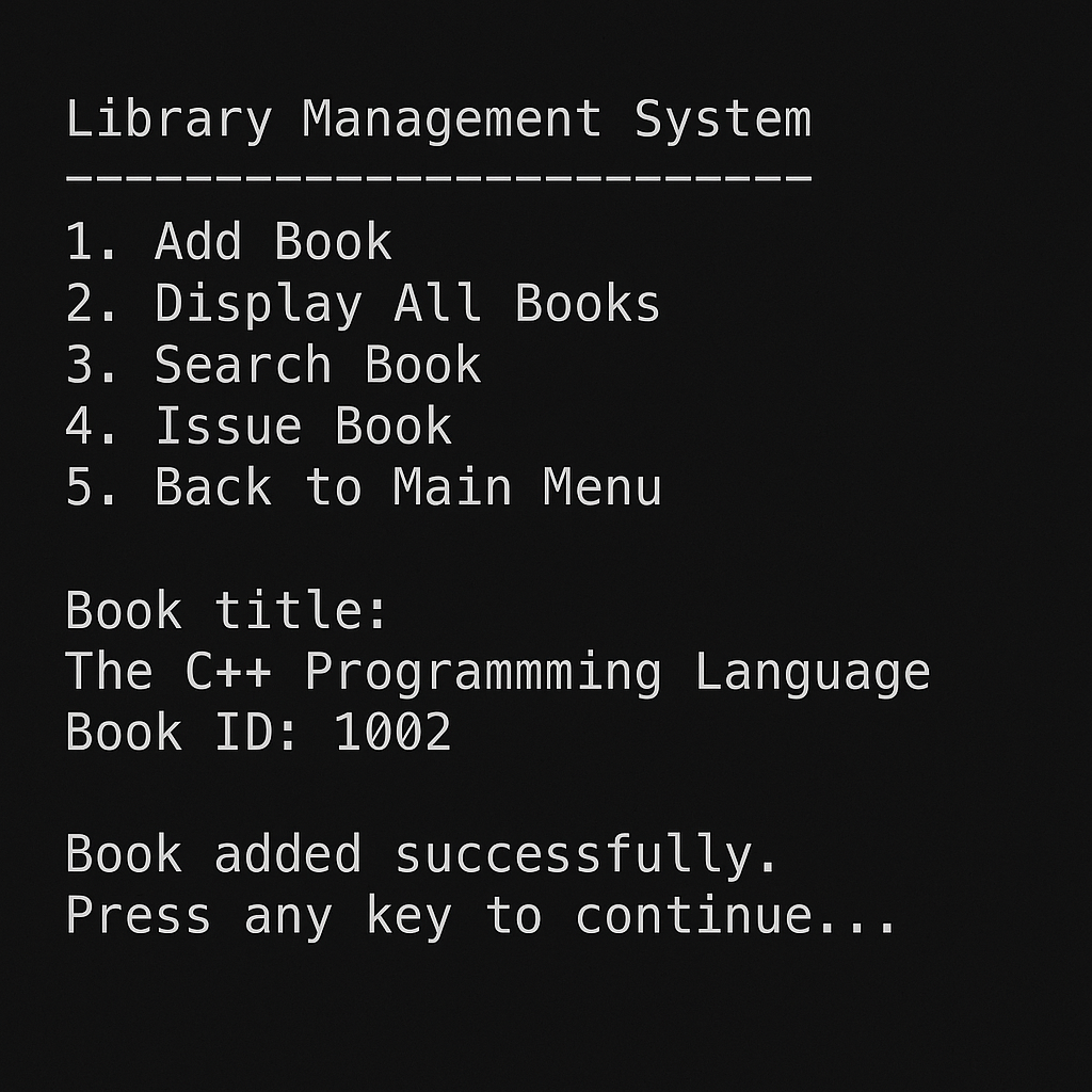 C++ programming